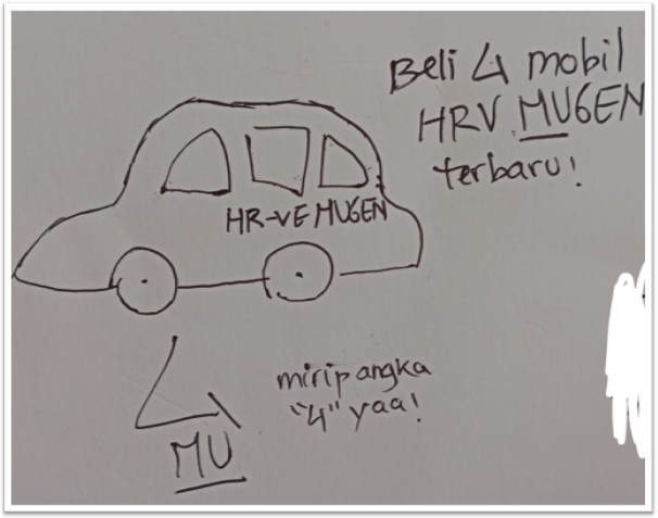 Mnemonic katakana ム (mu)