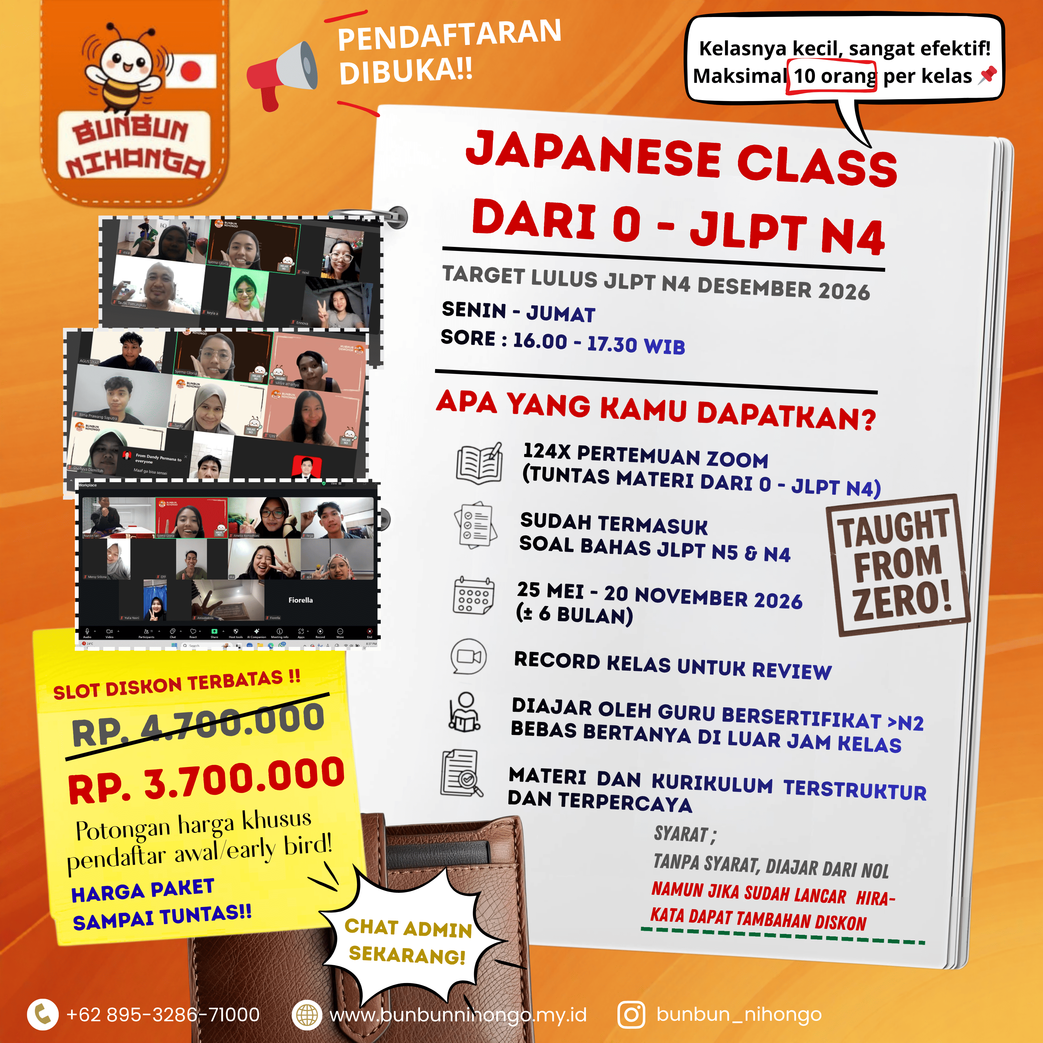 Kelas Reguler N5 - N4