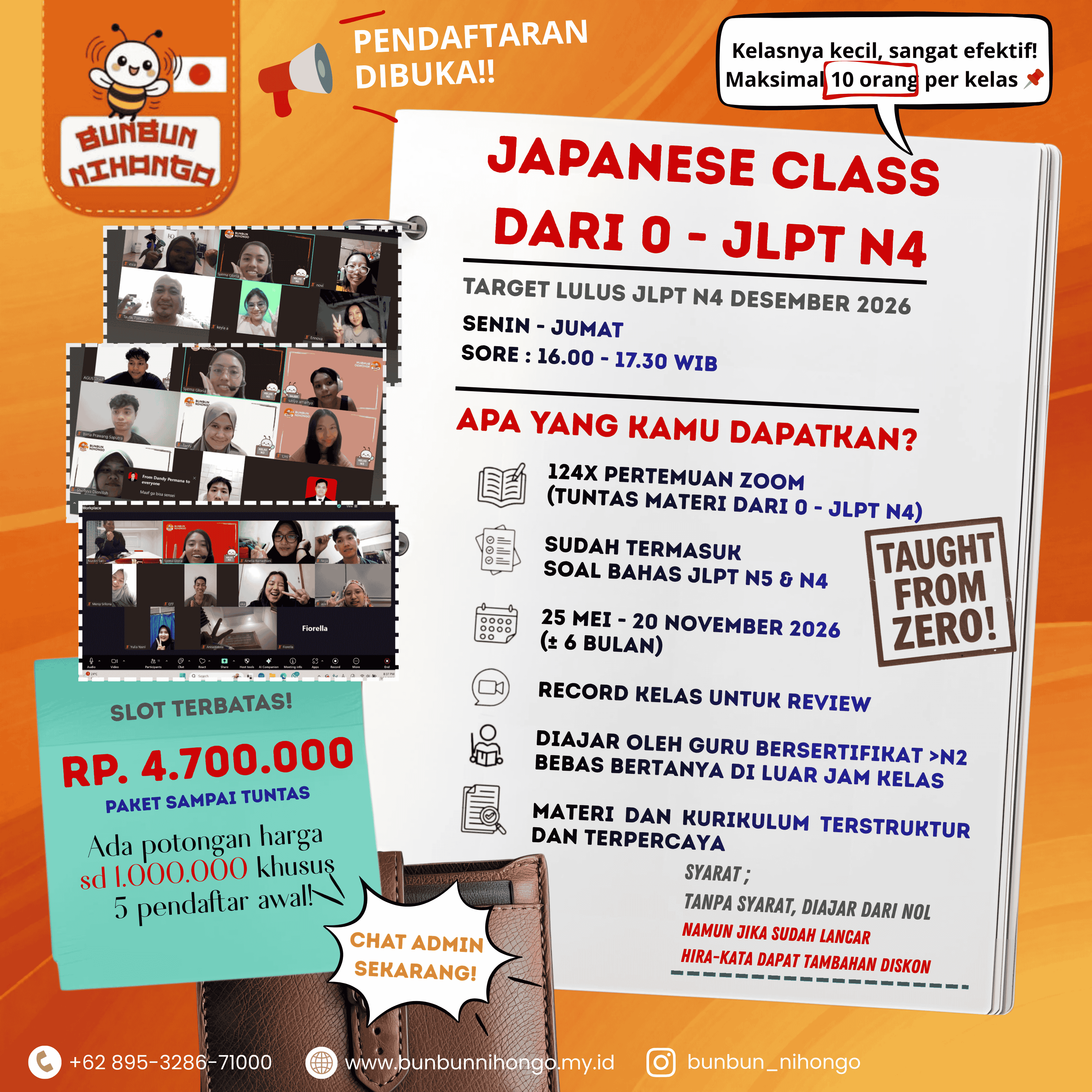 Kelas Reguler N5 - N4