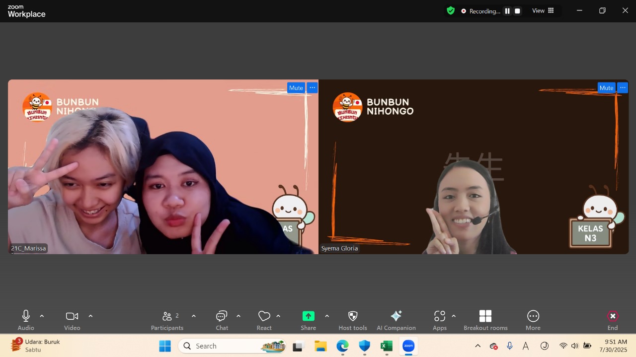 Absensi kelas Private